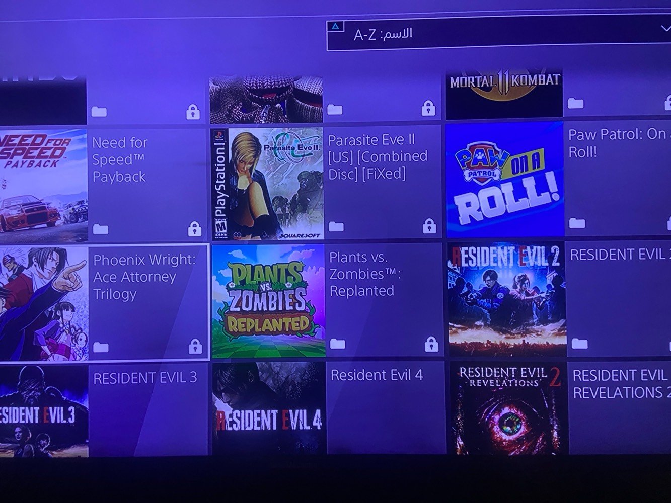 PS 4 Slim مهكر نضام ١٢.٥٢
1TB

جوستكات اثنين

يحتوي على ٤٣ لعبة!!

من ضمنها :

 GTA 5

RE2,3,4,8, revelations 2 

Tekken 7

GTA SA. VC

FC 26

Uncharted 4

DMC 5

Need for speed

The last of us 1

Watch dogs 2 (لعبة تشبه جي تي اي)

Spider man

Assassin creed mirage

COD modren warfare 2

It takes two

Mortal combat 11

Stray

Star wars jedi

PvZ

Hitman blood money

+ العاب بلي ١،٢ و العاب ثنائية

البلي ما مفتوح ولا مصلح ما يشكي من شي تاخذه و راسك بارد

🔥🔥السعر : 350 الف قابل للتفاوض🔥🔥

مكان بغداد

للتواصل : خاص او تلگرام v3_69