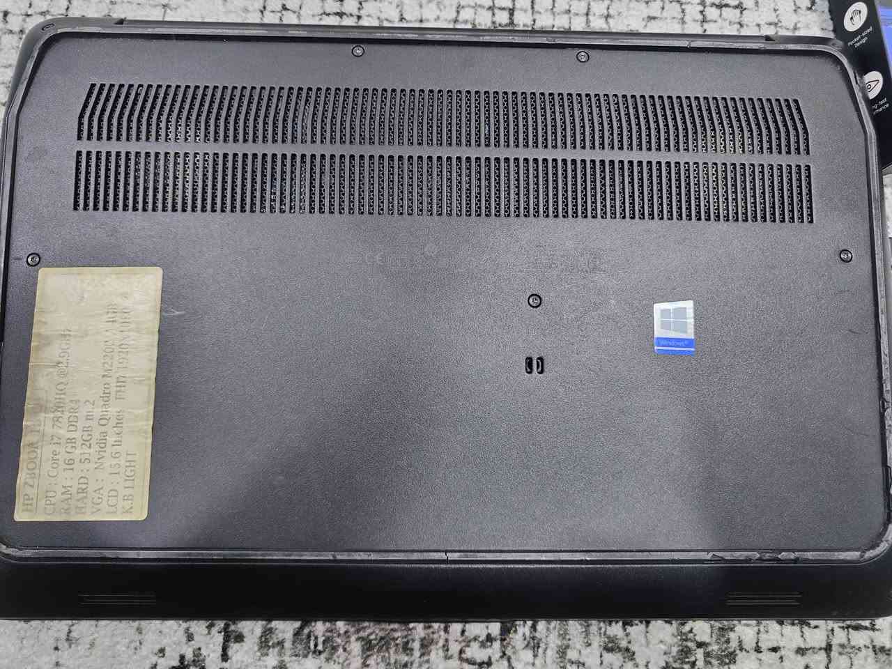 لابتوب hp 
المواصفات بالصورة
يجي ويا ماوس وكيبورد وشاحنه وهارد 1T 
السعر بالخاص


**إذا كنت صاحب هذا الإعلان وتريد حذفه لأي سبب، رجاءا أرسل رسالة إلى الدعم الفني**