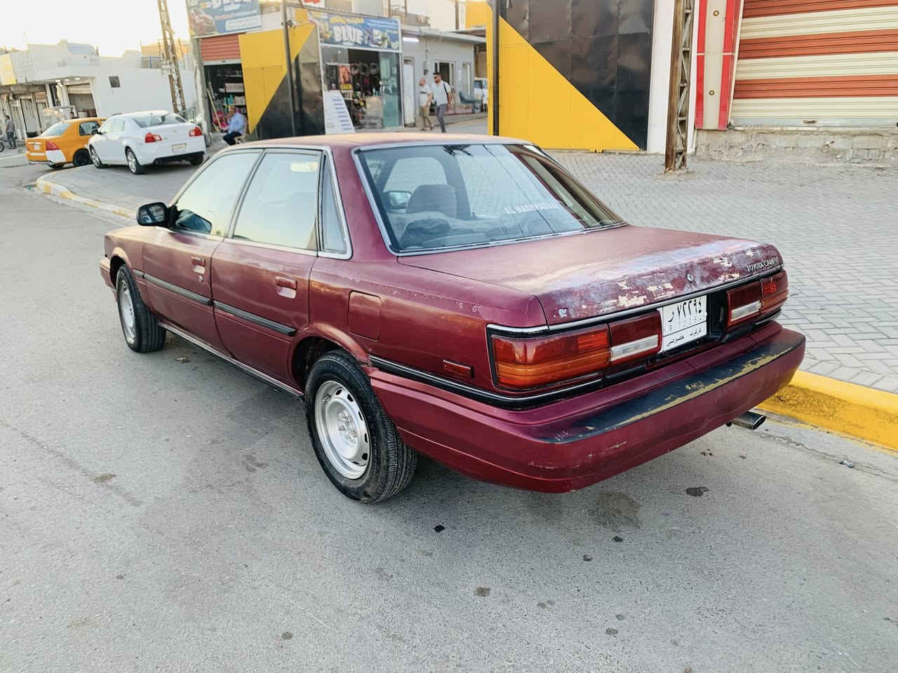 سلام عليكم تويوتا كامري موديل 1991للبيع اوتوماتيك تبريد شغال ثلج سياره خير من الله مابيها نقص لاصرف ولا بخار سنوية مشروع وطني جديدة لحد 2027 بيها بطاقة مكان كركوك بنزين للستفسار ***********
***********
