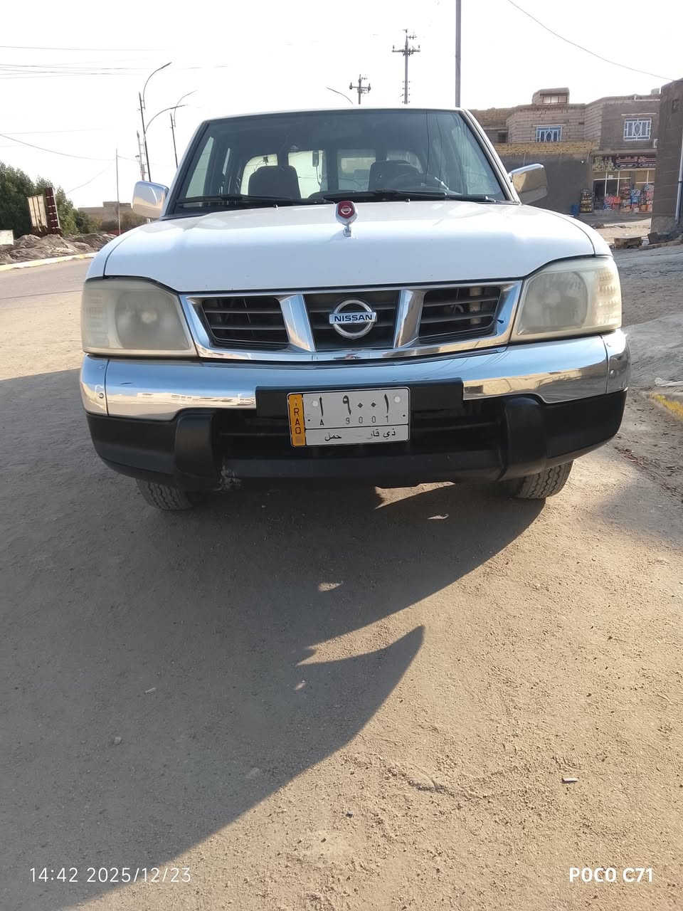 سلام عليكم بيكم نيسان موديل 12مكفولة كفالة عامة  المكان ناصريه  سوق الشيوخ  السعر 133وبيها مجال بسيط الشراي يصتل على الرقم ***********
