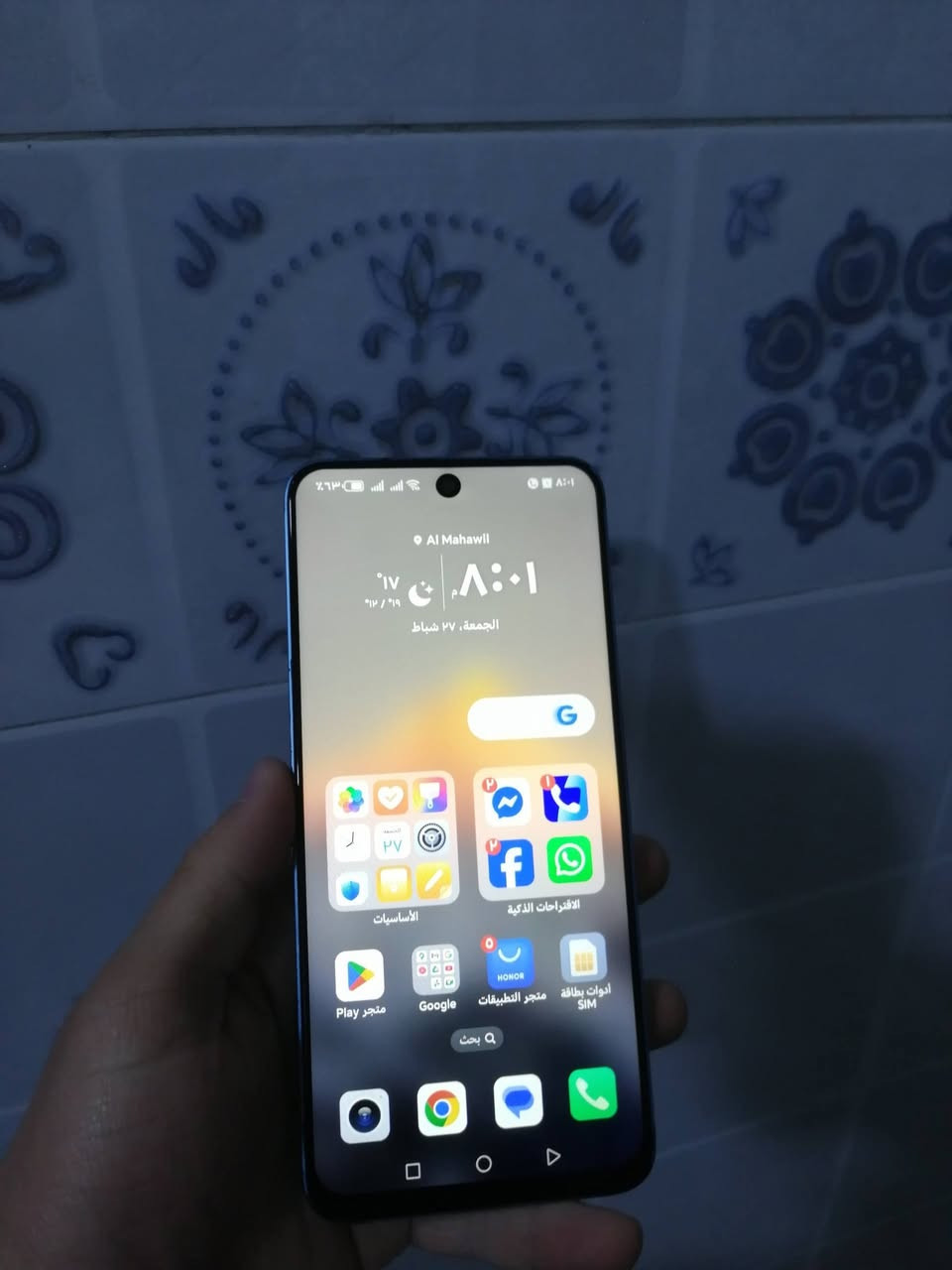 السلام عليكم honor x8a
مبدل فقط شاشه اصليه وكاله
جهاز يخبل امانه الله
سعره 90
هذا رقمي ***********
