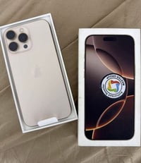 ايفون ١٦ برو ماكس • ٢٥٦ • بطارية ١٠٠%