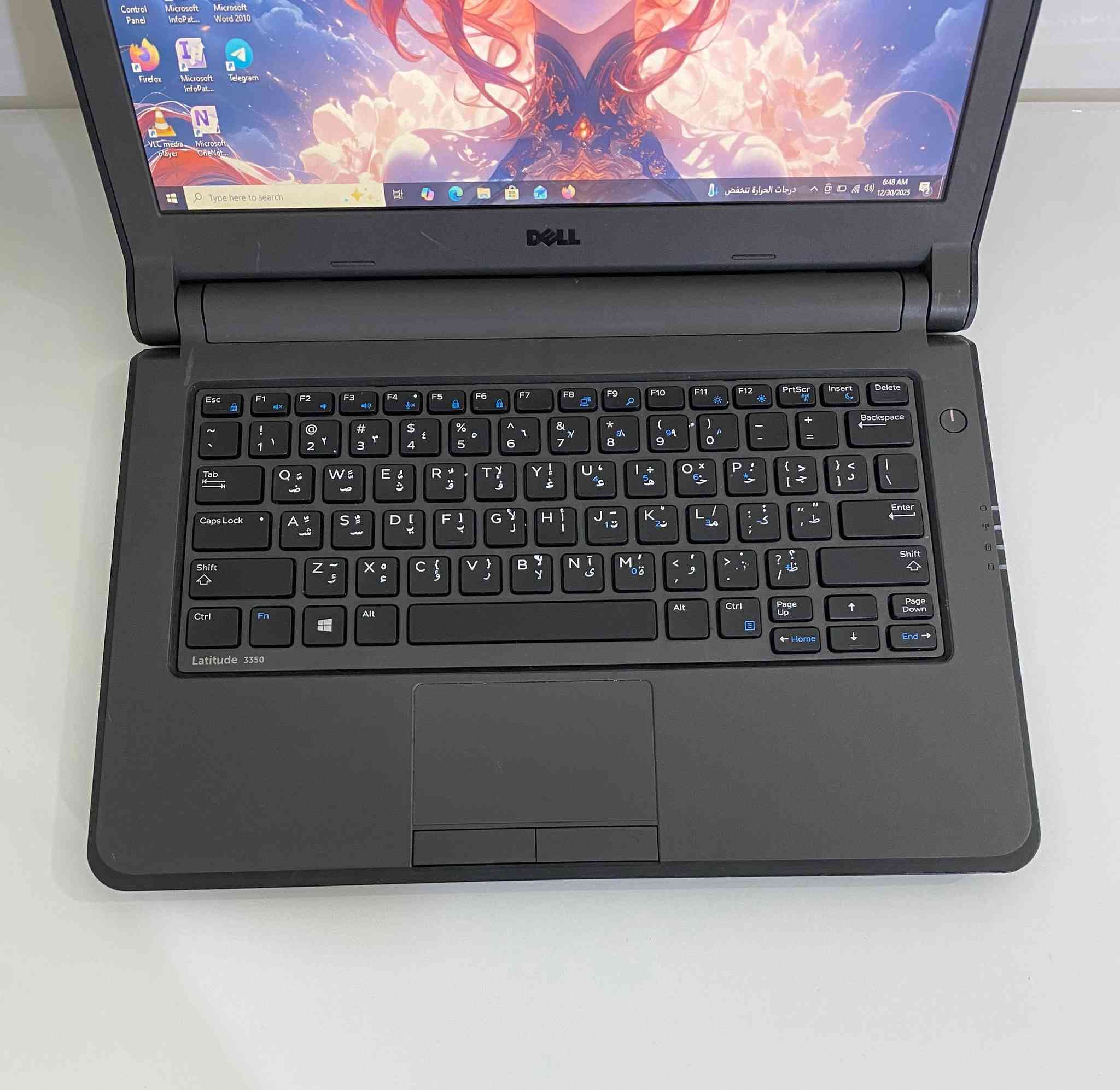 🖥️ Dell Latitude 3350 🔥

✨ لابتوب عملي، خفيف، وسعره مغري. 

✨ مناسب للطلاب، الدوام، الإنترنت، والأعمال المكتبية. 

🩵🤍 المواصفات 🤍🩵

🚀 معالج Intel Core i5 – الجيل الخامس (U)
🧠 RAM 8GB DDR3 – قابل للتطوير
💾 SSD 128GB – أداء سريع (قابل للتطوير)
🖥️ شاشة 13.3 إنج – خفيف وسهل الحمل
🎮 كرت شاشة Intel HD 4GB
⌨️ كيبورد عربي / إنكليزي.

✨✨✨✨✨✨✨✨✨✨✨✨✨✨✨✨✨✨✨✨

💰 السعر: 155 ألف دينار فقط. 

🚗 يتوفر خدمة توصيل لجميع المحافظات. 

🩵بغداد 5 الف دينار فقط. 
🩵محافظات 6 الف دينار فقط. 

✨✨✨✨✨✨✨✨✨✨✨✨✨✨✨✨✨✨

📑ضمان لمدة عشره أيام من تاريخ الإستلام. 

☎️للحجز والاستفسار التواصل على الواتساب أو المازنجر.***********
