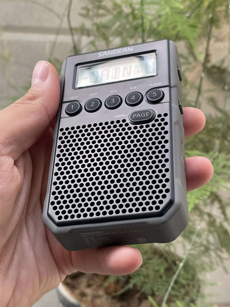 راديو جيبي من شركة سانجين DT 800C
موجة FM AM 
شاشة رقمية غنية بالمعلومات
تقنية RDS
تحكم ب BAND WITH لموجة AM و FM
والكثير من المواصفات
جديد كامل الملحقات

للطلب مراسلة الصفحة
متوفر توصيل


**إذا كنت صاحب هذا الإعلان وتريد حذفه لأي سبب، رجاءا أرسل رسالة إلى الدعم الفني**