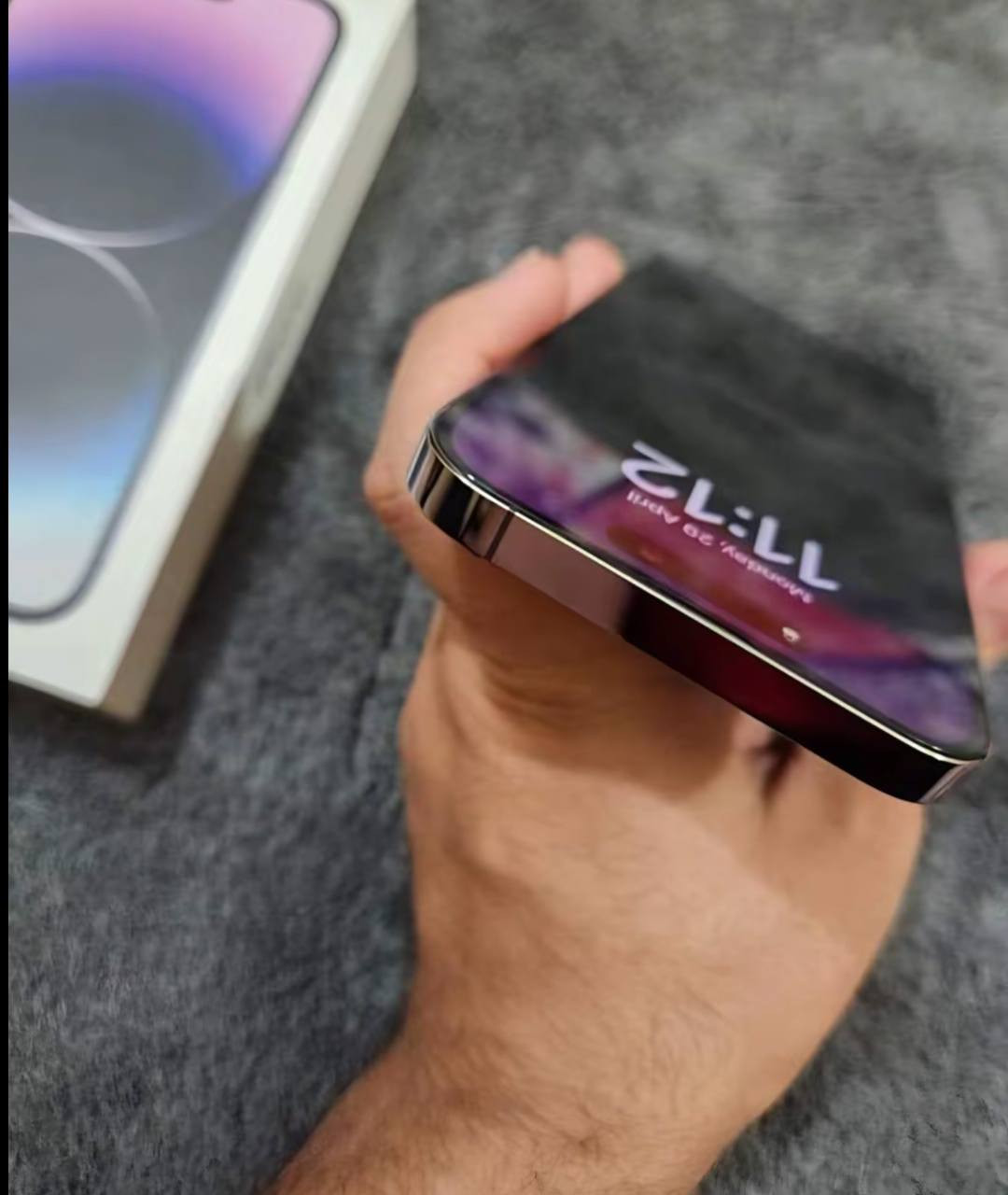 ايفوان 14 برو ماكس
ذاكره 256 

ماستر شرق اوسط 

نموذج M 

بطاريه 100 

كلشي شغال نضيف 

فقط مبدل شاشه و بطاريه اصليات من الإمارات 

بيع او مراوس 

مكان نجف 

متواجد واتساب / مازنجر 
***********
