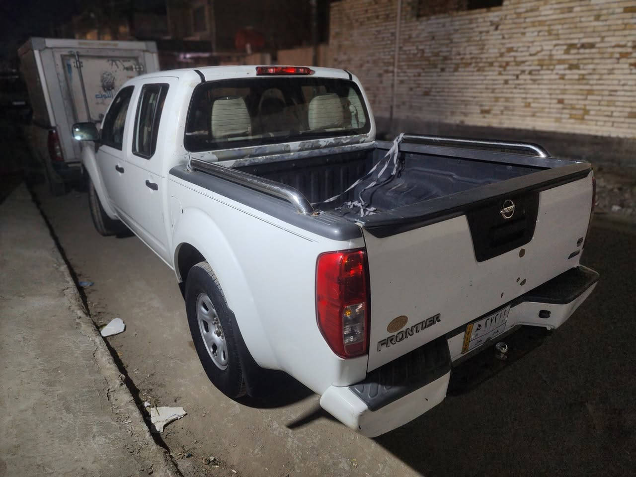 نيسان بيك آب فرونتير دبل قماره
موديل 2018 رقم بغداد
 باسمي استخدام شخصي نظيفه
ماشيه 66 الف فقط
كير اوتماتيك 
محرك 6 سلندر
السعر 138 ورقه
العنوان - بغداد - الرصافة 
***********
