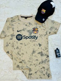 تيشيرت برشلونة • قماش تركي • صيف ٢٠٢٥