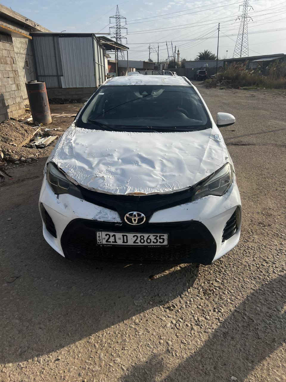 سلام عليكم كورله ٢٠١٧ LE بيه حادث مواصفاته تحكمات استيرن جهتين قياده ذاتيه او بعد بيه اهوايه مواصفات رقم اربيل الدولي التواصل *********** ماكانه بغداد الدوره غير مت واجد عله النت
