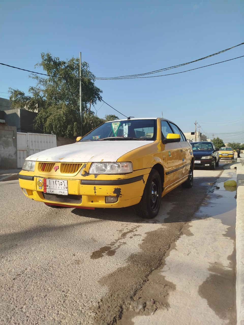 سلام عليكم سمند للبيع السعر 27 وبيها مجال سياره جاهزه خير من الله رقم كربلاء بسمي ***********عنوان بغداد المحموديه
