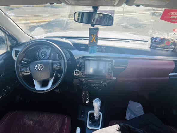 للبيع تويتاهايلوكس موديل2022 كير اتماتك رةقمةسليمانية بشرط طحويل كفالة عام ماشي 90سيارة جديدة سعرة 275$مكان كلار***********
