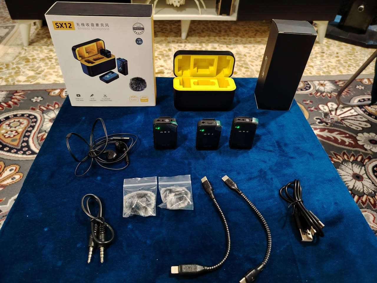 نك مايك للبيع ما مستخدم اصلي ضمان سنه دبل ملحقاته توصاله ايفون توصاله تايب سي يرهم على الايفون وعلى كل الاجهزه تحويله للكاميرا تكدر تربطه على الكامره هتفون تكدر تسمع صوتك وانت تحجي بي الله شاهد عالمي مواصفات فول سعر ٤٥ بغداد الزعفرانيه ضمان سنه كامله


**إذا كنت صاحب هذا الإعلان وتريد حذفه لأي سبب، رجاءا أرسل رسالة إلى الدعم الفني**