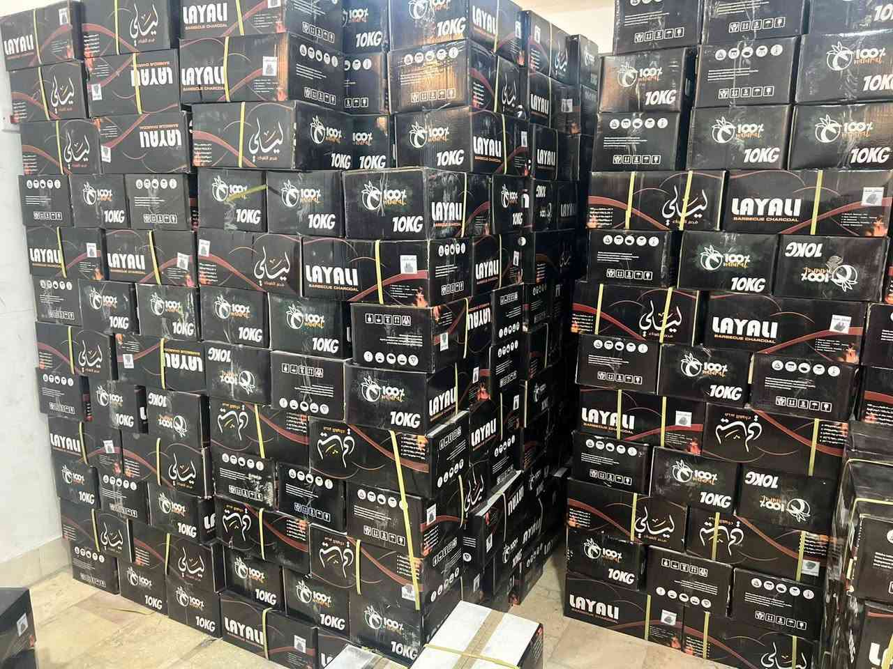 الهم لك الحمد وصول وجبه جديده من فحم (ليالي) اندنوسي درجه اولى
 اشتعال سريع 💥
خالي من الغاز ✨ 
رماد قليل 👍
متوفر سداسي جامبو محزز 
مستطيل مشرح
مربع مثقوب 💥 💥 
توصيل متوفر كافه المحافضات 
***********
