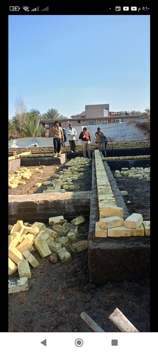 ***********,,,,,,,,,***********,,,,,تريد عمل نظيف تعال يم المعمار المبدع ابو سمير للبناء الحديث والترميم محافظة بابل شارع 60 يمكنكم الاتصال بنا اذا عندك عمل في اي وقت ربي يحفظ الجميع
