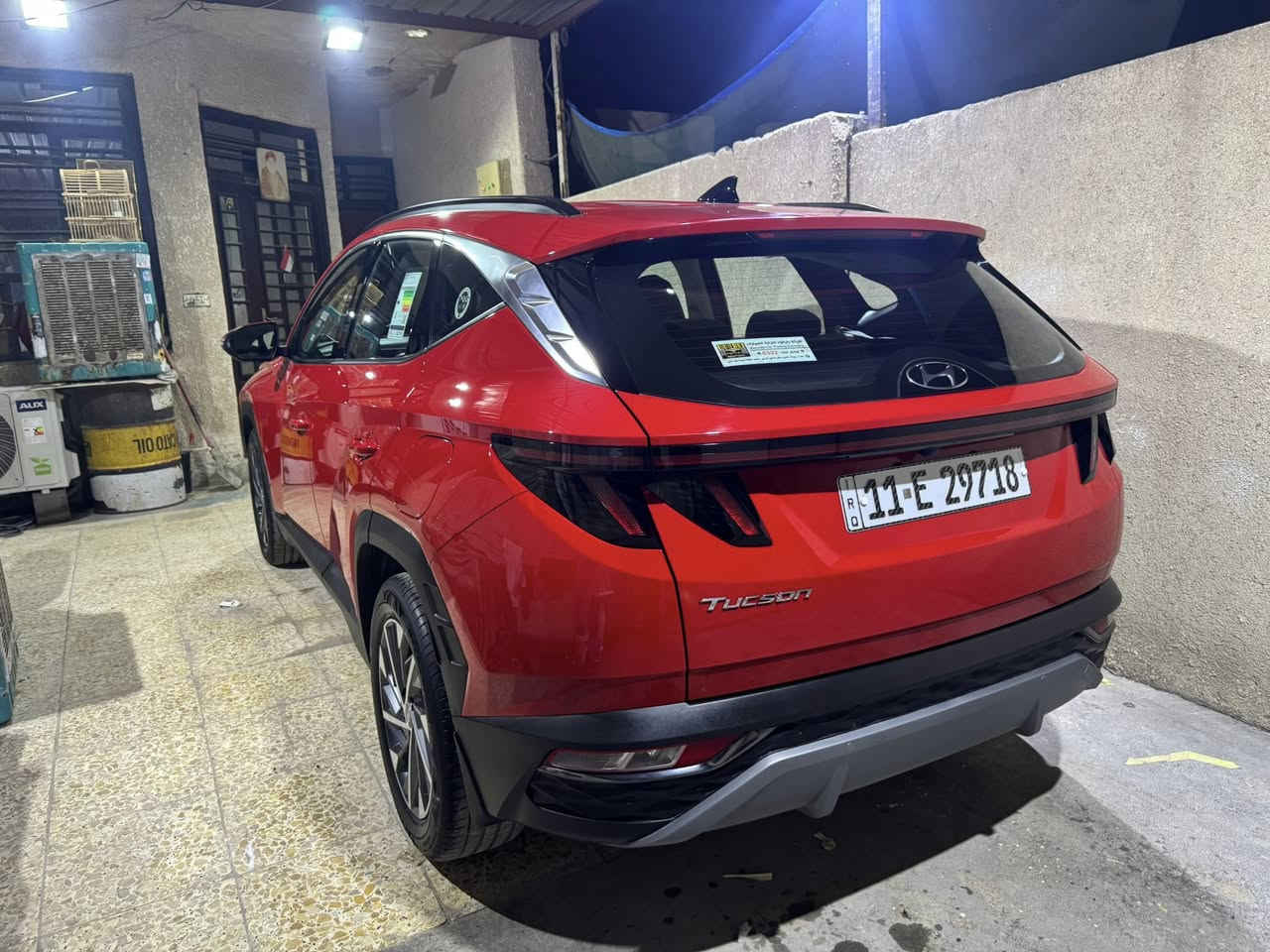 توسان خليجي موديل  2024فول ماعدا  البانوراما ماشية 20كفالة عامة رقم بغداد العنوان البنوك الاستفسار ***********(السعر 197
