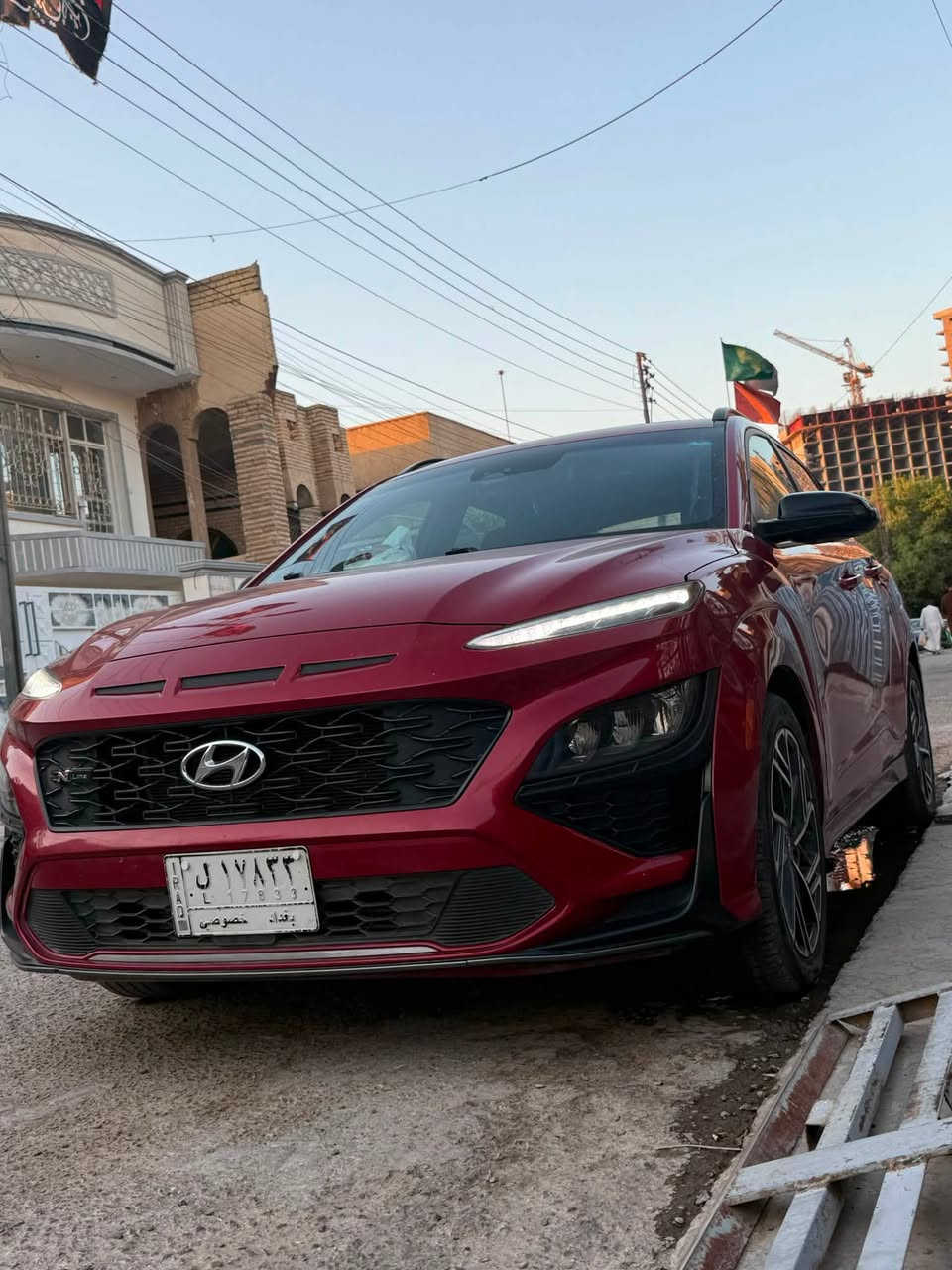 السلام عليكم كونا n line 2022 مواصفات n معروفة ماشية 82,000km
السيارة جديدة وحلوة 
السعر 150ورقة بيها مجال للشراي 
للاتصال على الرقم ***********
