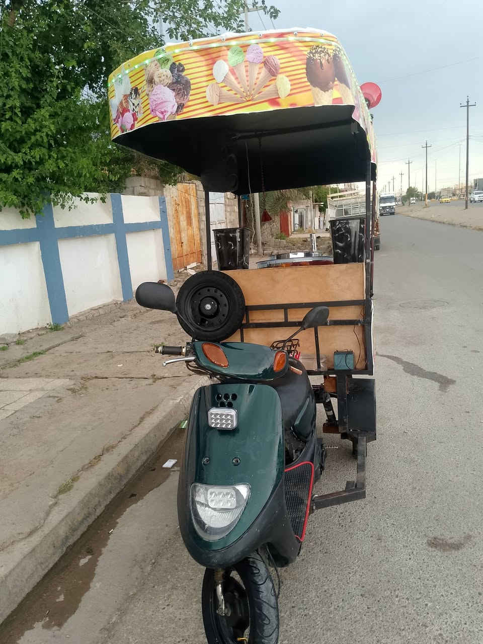 ماطور وعربانه مال موطه كامل للبيع كله جاهز ما ابي اي نقص الماطور سلف وايرمنيه كامل شغال نشره واضاءه شراي يجي خاص او الاتصال على رقم الهاتف ***********
