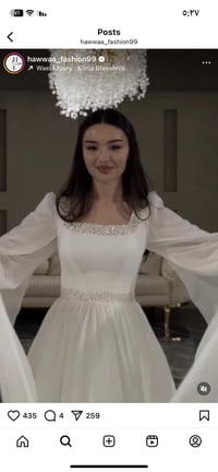 فستان مهر • قياس 40-42 • بعقوبة