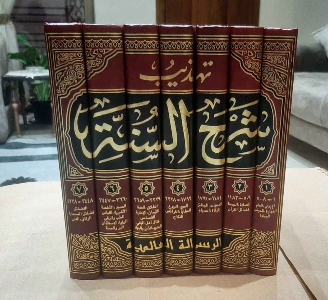 عرض خاص
تهذيب شرح السنة للبغوي
٧ مجلدات(جديد)
+ 
المدونة الكبرى للامام مالك
٦ مجلدات(جديد)
السعر : كلاهما 100 الف فقط

للحجز يرجى التواصل عبر الخاص


**إذا كنت صاحب هذا الإعلان وتريد حذفه لأي سبب، رجاءا أرسل رسالة إلى الدعم الفني**