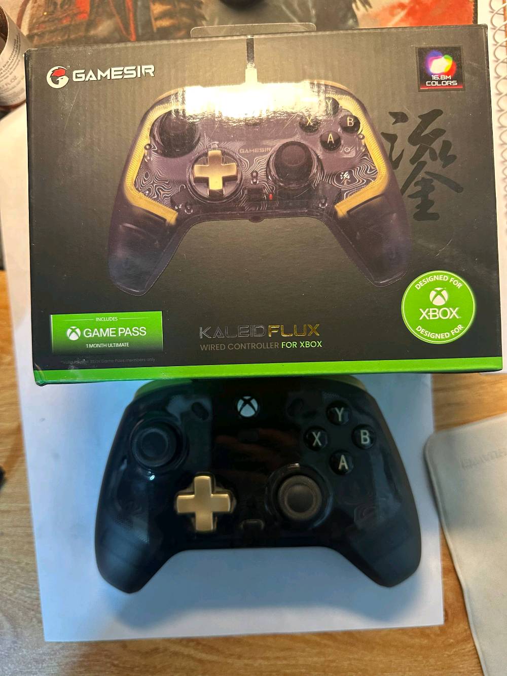 🎮 يد Gamesir Kaleid Flux الأصلية – سيطرة كاملة على لعبك! 🔥
إذا تريد أداء احترافي وتحكم دقيق بكل حركة، هاي اليد خيار مثالي للاعبين 🎯
تلعب سلكي أو دنكل حسب راحتك، واستجابة سريعة تناسب اللعب التنافسي.
⚡ المواصفات:
✔️ متوافقة رسميًا مع Xbox
✔️ سلكي + دنكل (خيارات اتصال متعددة)
✔️ استجابة فورية بدون تأخير
✔️ إضاءة RGB جذابة ✨
✔️ أزرار دقيقة وعصي تحكم مريحة
✔️ مثالية لألعاب (فيفا، فورتنايت، كود وغيرها)
✔️ جودة تصنيع عالية تتحمل الاستخدام القوي
💰 السعر: 50,000 دينار عراقي فقط
📉 بالسوق تنباع بأسعار أعلى، وإحنا نوفرها بسعر منافس بدون مبالغة.
🛡️ ضمان عين الفهد سنتين – ثقة وجودة
🚚 متوفر توصيل لجميع محافظات العراق 🇮🇶
📩 راسلنا الآن وخلي لعبك يرتقي لمستوى أعلى 🎮🔥