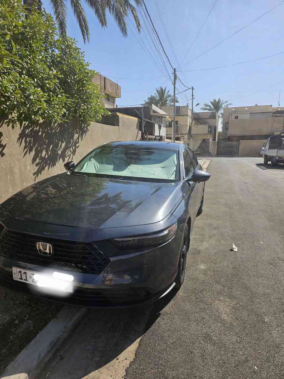 هوندا اكورد 2024 محرك 1500 تيربو موصفات lx يعني نص فول
محرك وكير كفاله
بصمه
 كامره خلفيه
 شاشه 
3 انظمه قياده 
هند بريك دكمه
ويل 17  
السياره ماشيه 35 الف كيلو 
بيه نقص رادار
مرقم بغداد باسمي 
حادثها بنيد مبدل ومصبوغ  والجاملغ الايمن بارد فقط باقي غراضها كلها بلاديها الدعاميه واللايتات والراديتر 
صار اهنا بالعراق عندي صبغ بيها باب الخلفي عكس سايق
السعر 150 ورقه
الرقم ***********
