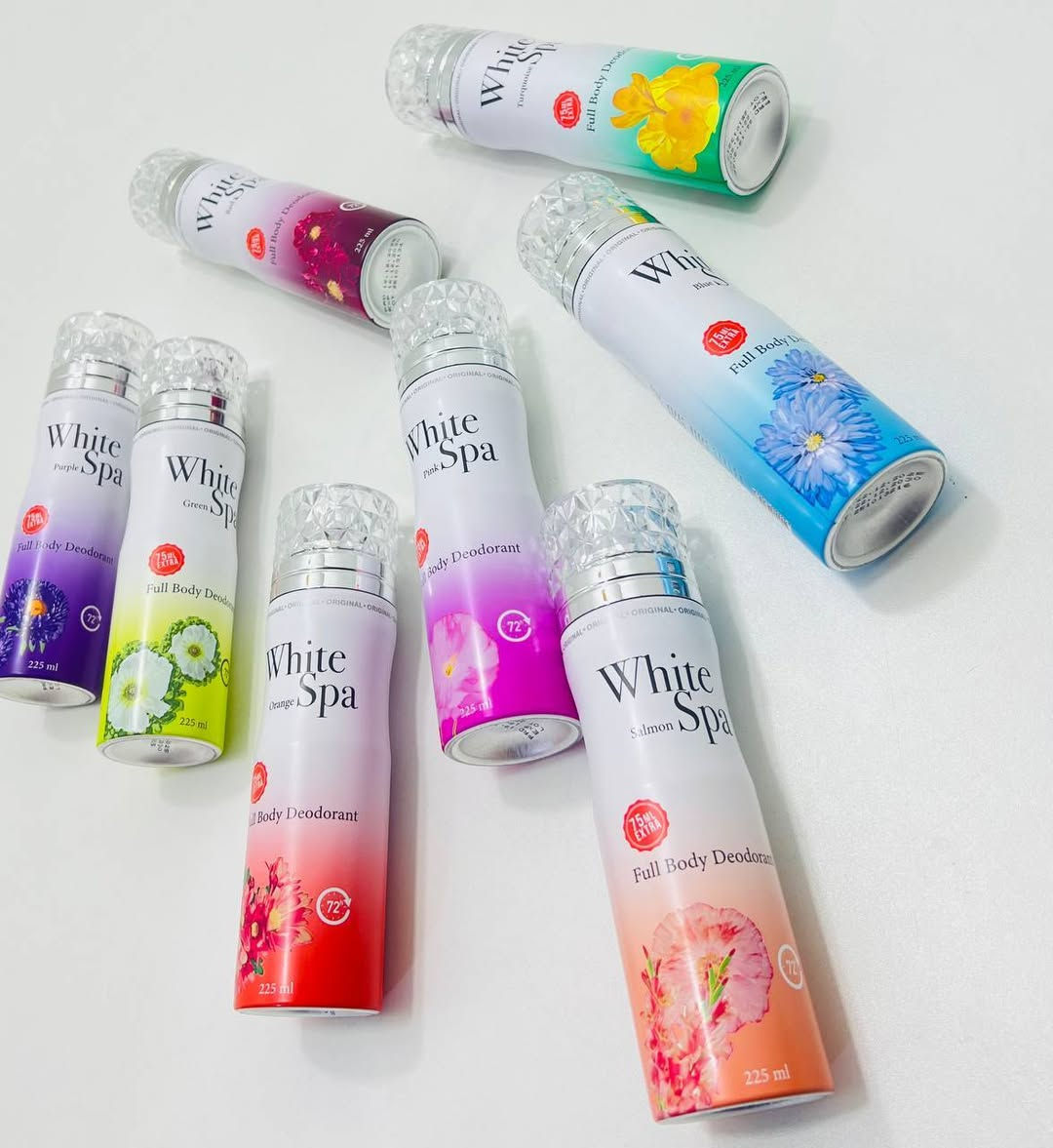 معطر ومزيل عرق للجسم  White Spa 🥹💗 (وايت سبا) التركي 🇹🇷
بروائح مختلفة من الورد ٨ اشكال 
والعطور تجنننن راح تدمنين عليهم 😭👄بنات معطر قليل بي كل كلمات المدح .
حرفيا اليوم الكل معجب بيهن .
الثباتية الي بي عبالك مال عطر مو مال معطر .
رهيب رهيب يعني حيرة بلأختيار كلهن يخبلن .
يجي ب8 أنواع .
 
رائحة جميلة تدوم لمدة 24 ساعة.
يعمل كمفتح للبشرة ويحتوي على فيتامين A.
لا يترك أي أثر على الملابس بجميع ألوانها.🦋

متوفر بحجم 225 مل مع كمية إضافية.


**إذا كنت صاحب هذا الإعلان وتريد حذفه لأي سبب، رجاءا أرسل رسالة إلى الدعم الفني**