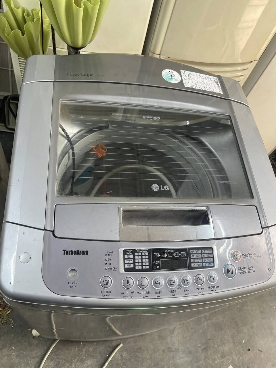 سلام عليكم غساله اوتماتيك ١٦ كيلو شغاله ١٠٠٪؜ ماركت #LG كامله مع الصوندات
للاستفسار :***********
