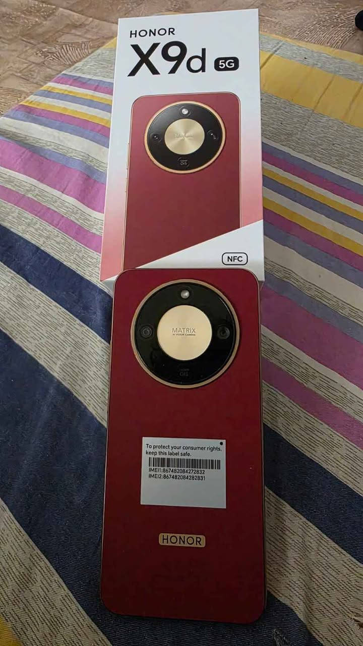هونر X9d G5 ذاكرة  256 عشوائية 16 بطاريه 8300 شاحنه 66 واط يدعم شحن سريع كامره 108ميكه بكسل جهاز جديد استخدام أسبوع *********** البصرة, العراق
