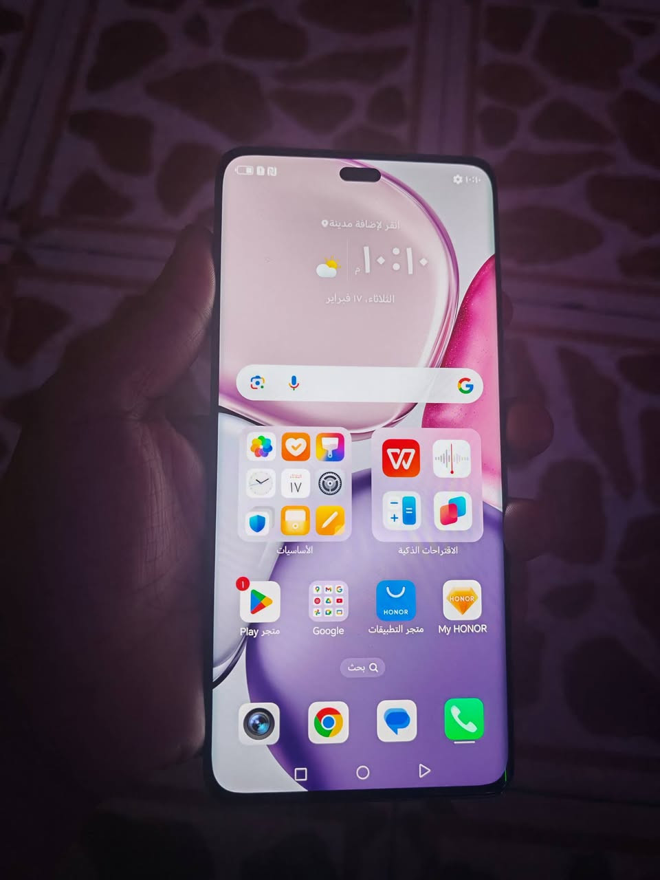 هونر x9c ذاكره ٢٥٦ نضافته ١٠٠٪ بدون غراض
مابي كل عطل مكفول السعر قفل ٢٧٠ الف بدون عمله موجود توصيل


**إذا كنت صاحب هذا الإعلان وتريد حذفه لأي سبب، رجاءا أرسل رسالة إلى الدعم الفني**