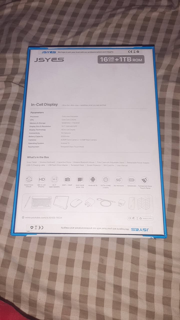 السلام عليكم ايباد 1 تيرا للبيع جيل 14 جهاز استخدام اسبوع بعده بالكرتون هو وملحقاتهس متوازع البيع مكاني بابل


**إذا كنت صاحب هذا الإعلان وتريد حذفه لأي سبب، رجاءا أرسل رسالة إلى الدعم الفني**