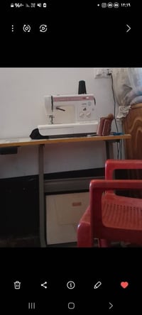 مكينة خياطة • برذر • منضدة