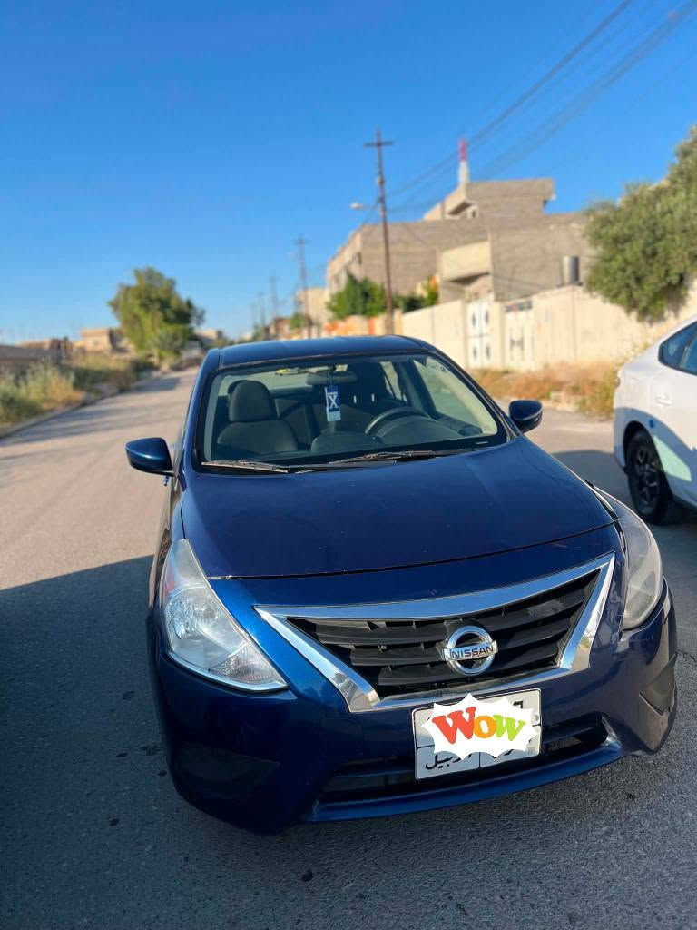 لنيسان فيرسا 2019 ضرر فقط بابين كير ومحرك شرط الفحص السعر 85 عليها غرامة تنزل من حكها الشاري يتصل ***********
