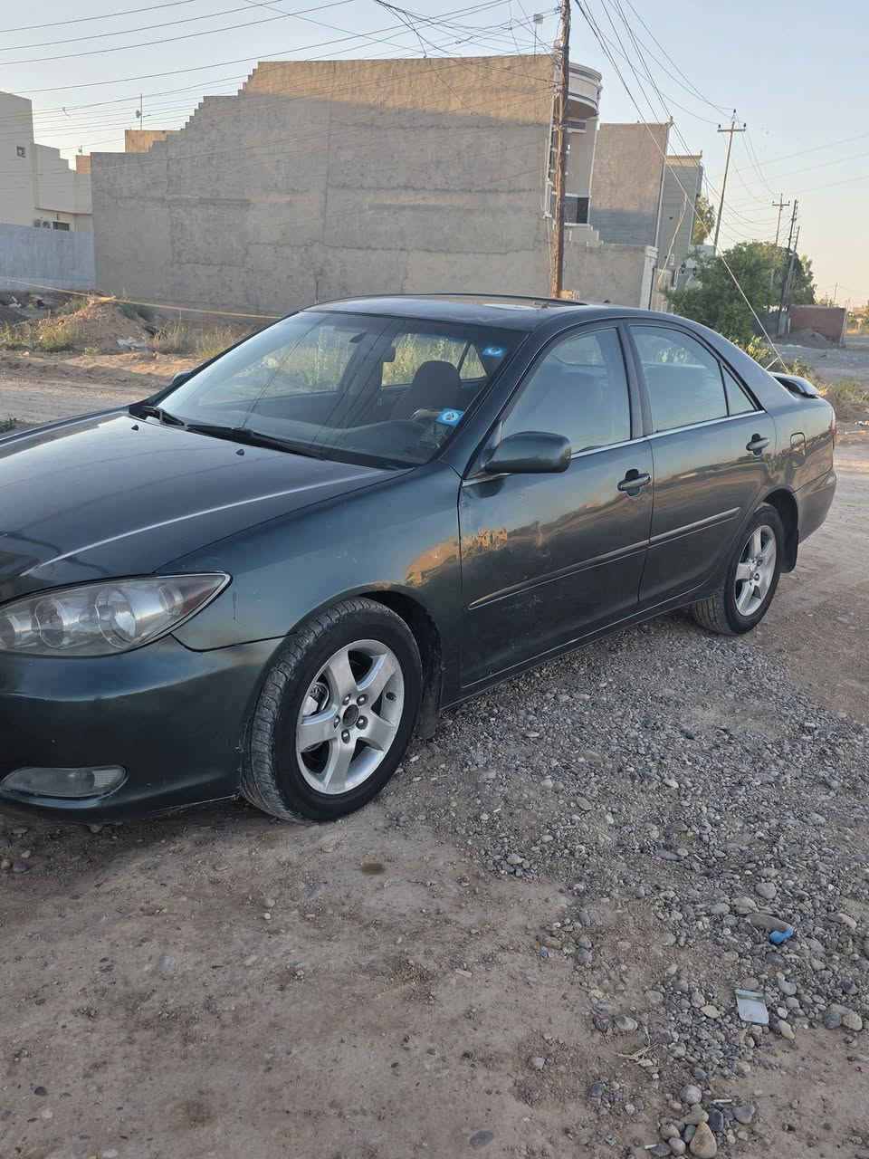 ‏كامري للبيع موديل 2004 محرك 6 سلندر كراندفول رقم دولي نينوى
سنويه الى 2030 باسمي هزه جديده سيارة جاهزة من كل النواحي كلها بلادية ما عدا لقماره بيها جرادوالبنيدجاردوصبغته وبيهاباردبلباب السايق سعر 68قفل بيع فقط
رقم الهاتف***********
