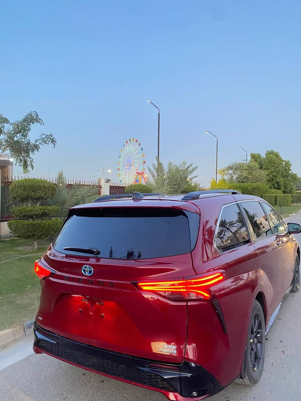 تويوتا سينا هايبرد 2024 xse
صور الحادث مرفقه 

مواصفات xse معروفه 

سياره بحاله الوكاله بدون نقص 

ماشيه 18 الف كيلو

كشنات Vip داخل لونين  

السعر 285 وبيها مجال للشراي 

للاستفسار 

***********

بغداد حي جامعه شركه الناجح🙏🏻
