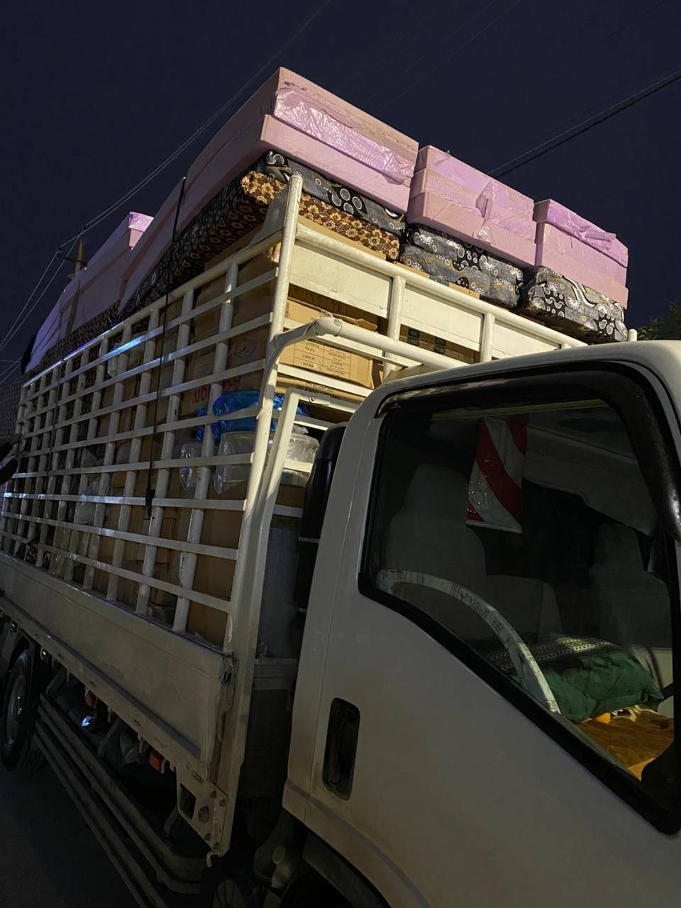 ١ / ١ / ٢٠٢٦

بفضل الله وصلت
اول بضاعة جديدة في العام  الجديد 
نتمنى أن يكون عام خير و بركه على الجميع

ووووصلت #الدواشك_الاسفنج
 وبعرووض خاصة و تخفيضات مناسبة جداً

عرررررض خاااص و بلاااش لمده ٣ ايام فقط

#دوشك_اسفنج_المميز
نوعيه مجربه و ممتازة 

ارتفاع ١١ سم طول مترين عرض ٧٢ سم

سعر الدوشك #بدون_وجه ١٣٠٠٠ دينار
عرض خاص كل قطعتين بسعر ٢٥٠٠٠

سعر الدوشك مع الوجه ١٦٠٠٠ دينار فقط 
كل قطعتين بسعر ٣٠٠٠٠ دينار فقط

متوفر خدمه توصيل داخل قضاء عنه و الاقضيه المجاوره

للطلب والاستفسار مراسلتنا على الواتساب على الرقم *********** 

#ملاحظه_مهمة // البيع نقد فقط و الأسعااااار ثابتة
وبدون احراج
