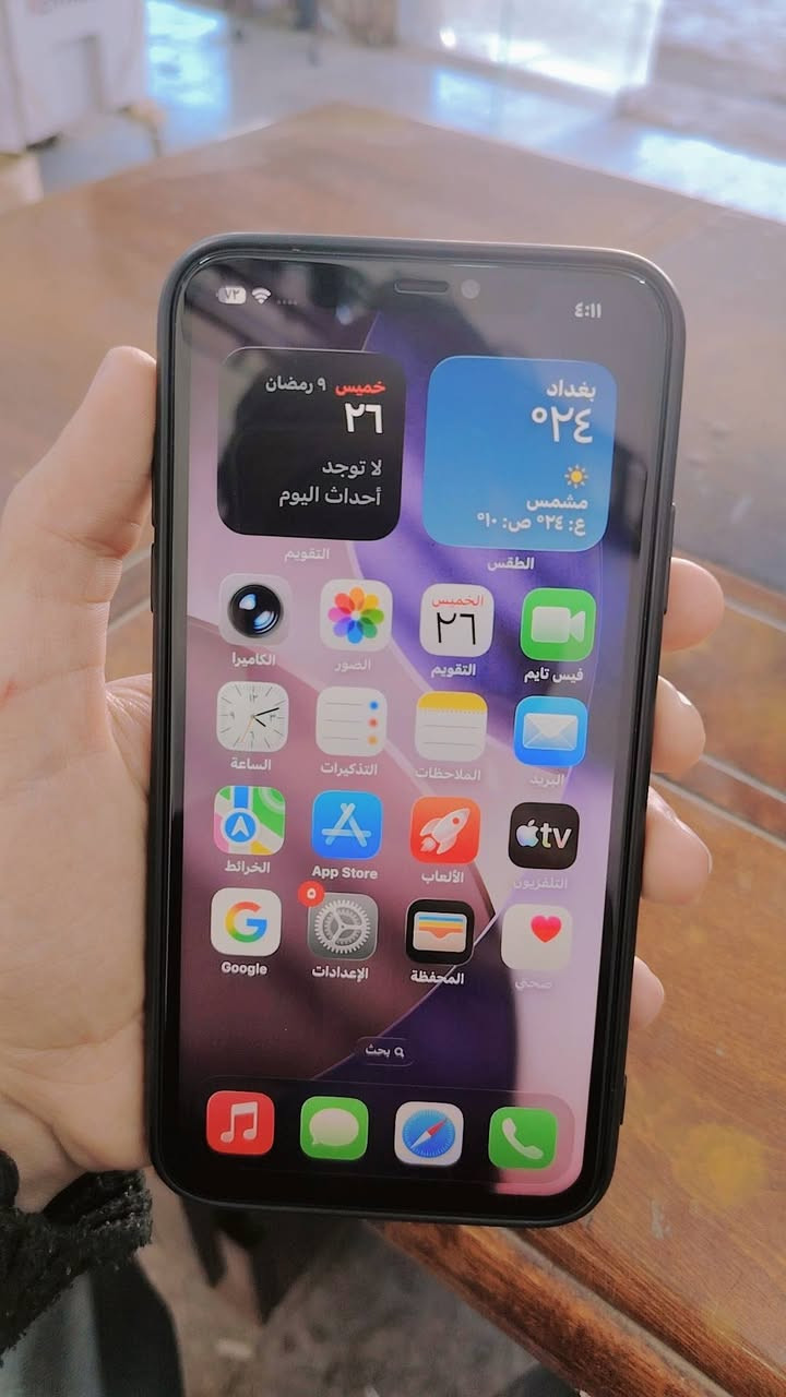 السلام عليكم
ايفون 11 برو ماكس جهاز نضيف مبدل بي شاشه وبطاريه مكاني ديوانيه سعره 225 وبي مجال
*********** رقمي
