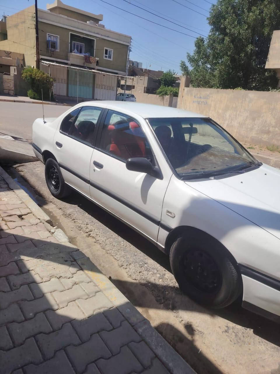 نيسان بريمره 91مشروع وطني لحد 2030مجدد بدون ظربه      بدون صبغ مكفوله فقط نص بنيد صبغ لغرض جلح تبريد نقص غاز فقط السياره جاهزه من كلشي اتصال***********
