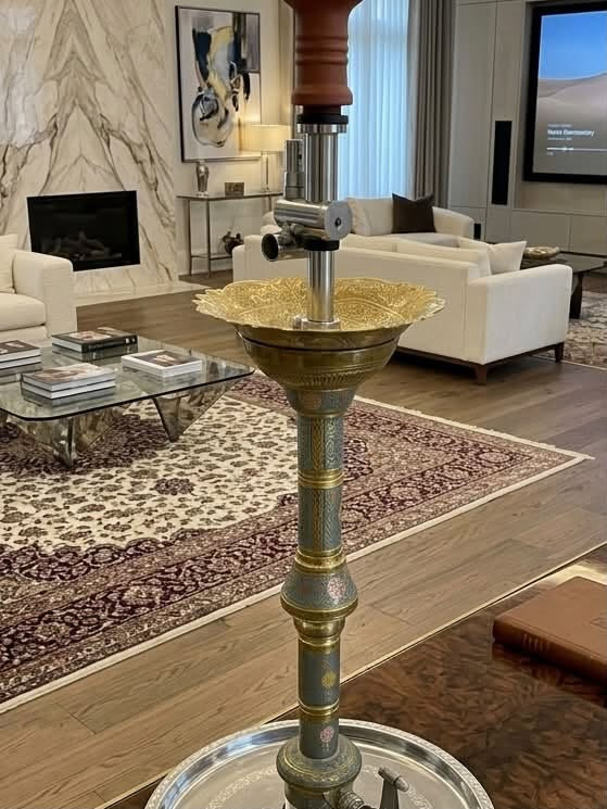 اركيلة بابلية اصدار 24
مكانها بسماية نظافة 90‎%‎ 

مطبوعة علك ونعناع قياس 100سم

السعر 70 الف ويوجد توصيل البغداد

اتصال واتس اب 

***********

‬ ‬
