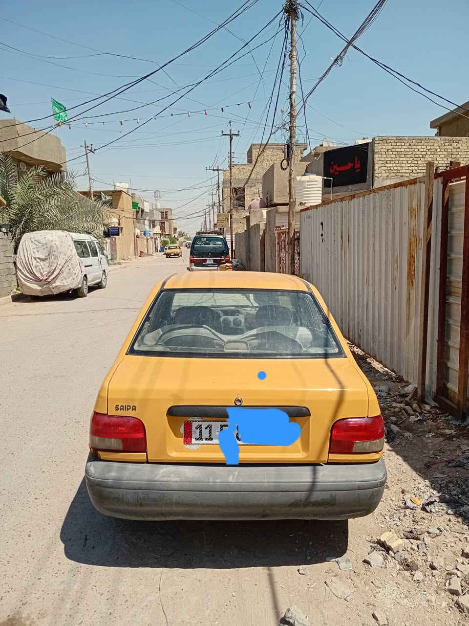 السلام عليكم سايبا رقم انكليزي بغداد ٢٠١٣ كير محرك حداديه بيه تعمير بسيط بلبركيت مصفره هيءه وغرامات عليه ١٠٠ انته تاخذ صافي مستعجل على بيعته ولم شراي لايتصل رحمه ولديكم بسمي بغداد الزعفرانية السعر ٢٠ وبيه مجال حك الجيه اتصال وتساب ***********
