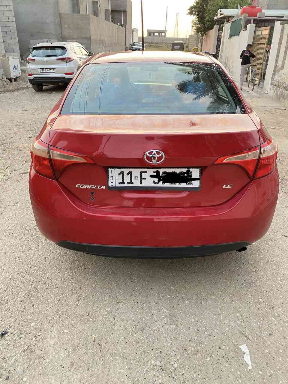 السلام عليكم كورلا موديل 2017Le مكفوله كفاله عامه ضررها بارد بخشم الجاملغ الامامي واردامريكي بغداد بسمي سياره جاهزه من كلشي مواصفات عاديه 
السعر 135 مكاني ديالى المركز 
***********
***********
