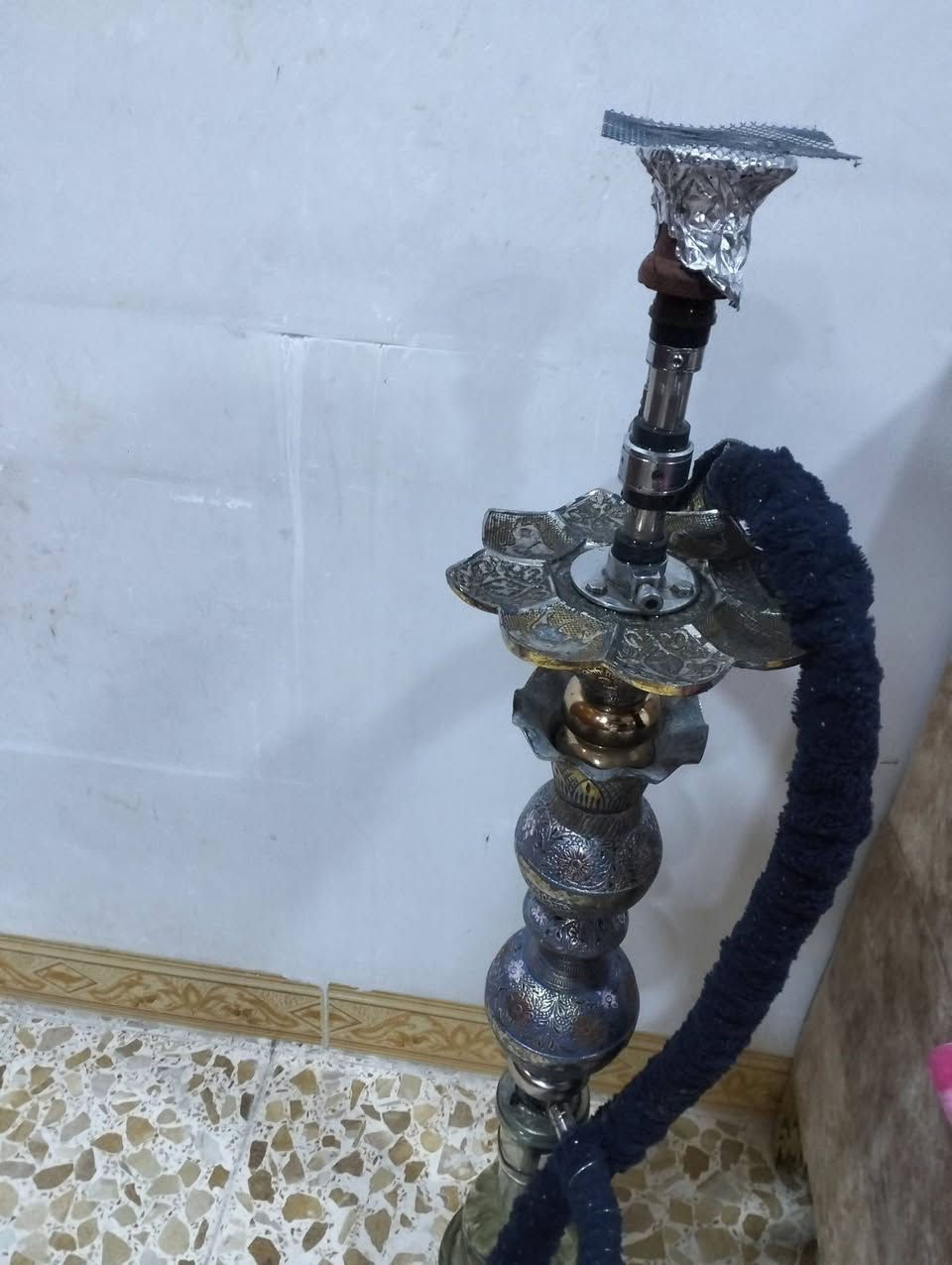 نركيله طه حجم كبير بوري نحاس شرط نفس وطعم فول 
معاها كافه ملحقاتها معمر بيها انكليزي 
السعر 50 بيها مجال 
مكاني حي الميثاق 
***********
*********** الارقام بيها وتسب

