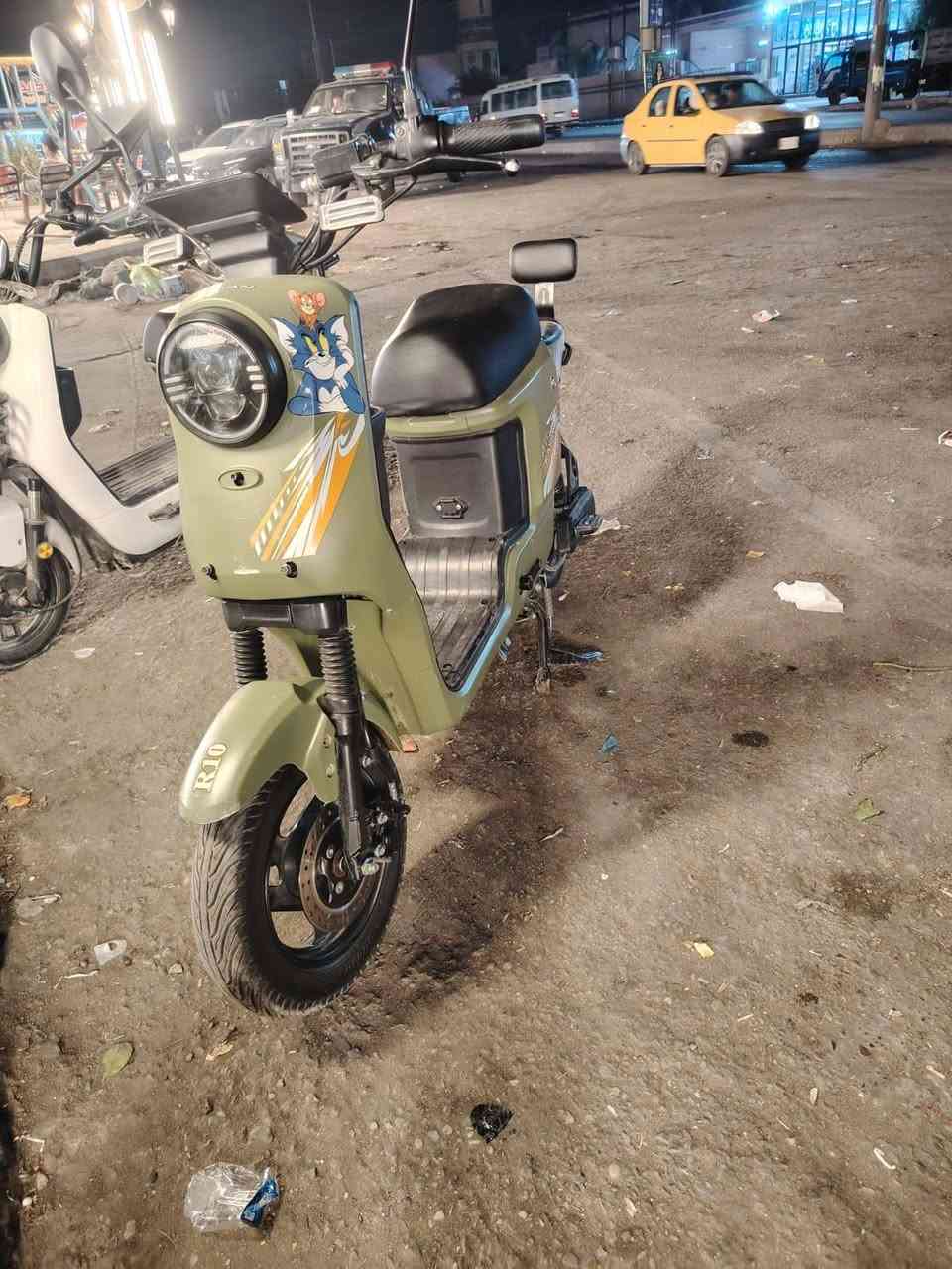 السلام عليكم دراجه للبيع ب 350 وبيها مجال وبيها مجال خدمه الطيبين المكان حي جهاد ***********
