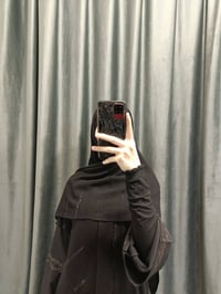 جرجيت • ستراس • سواد فاحم