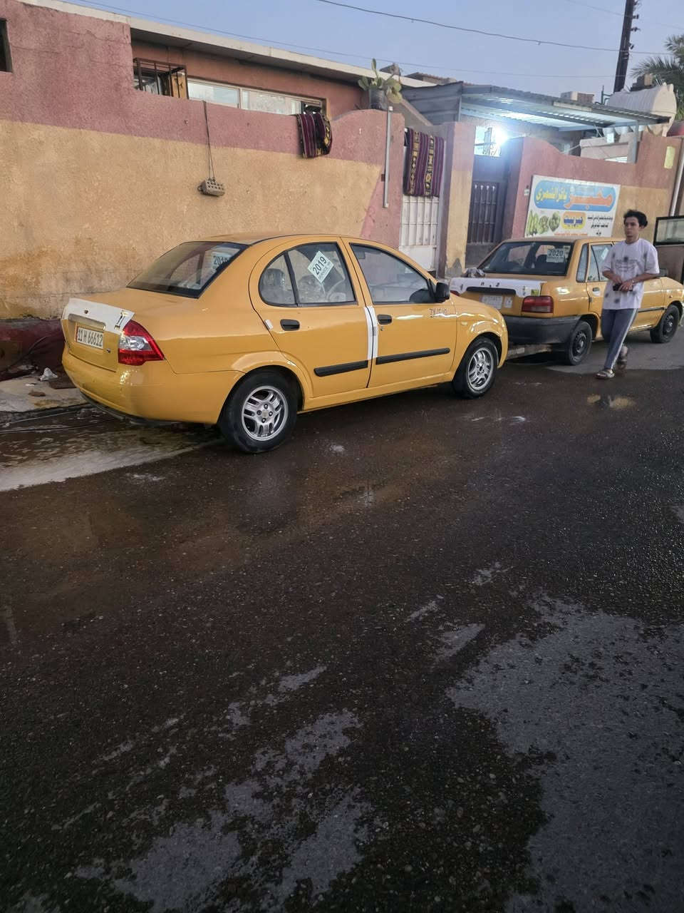 السلام عليكم طيبه موديل 18 مصفره هي وغرامات رقم انجليزي تحويل مباشر مكان السياره المدان منطقه الورديه السياره حلوه جير ومكينه مقفولات السعر 30 ورقه اي استفسار اتصال على هذا الرقم ***********
