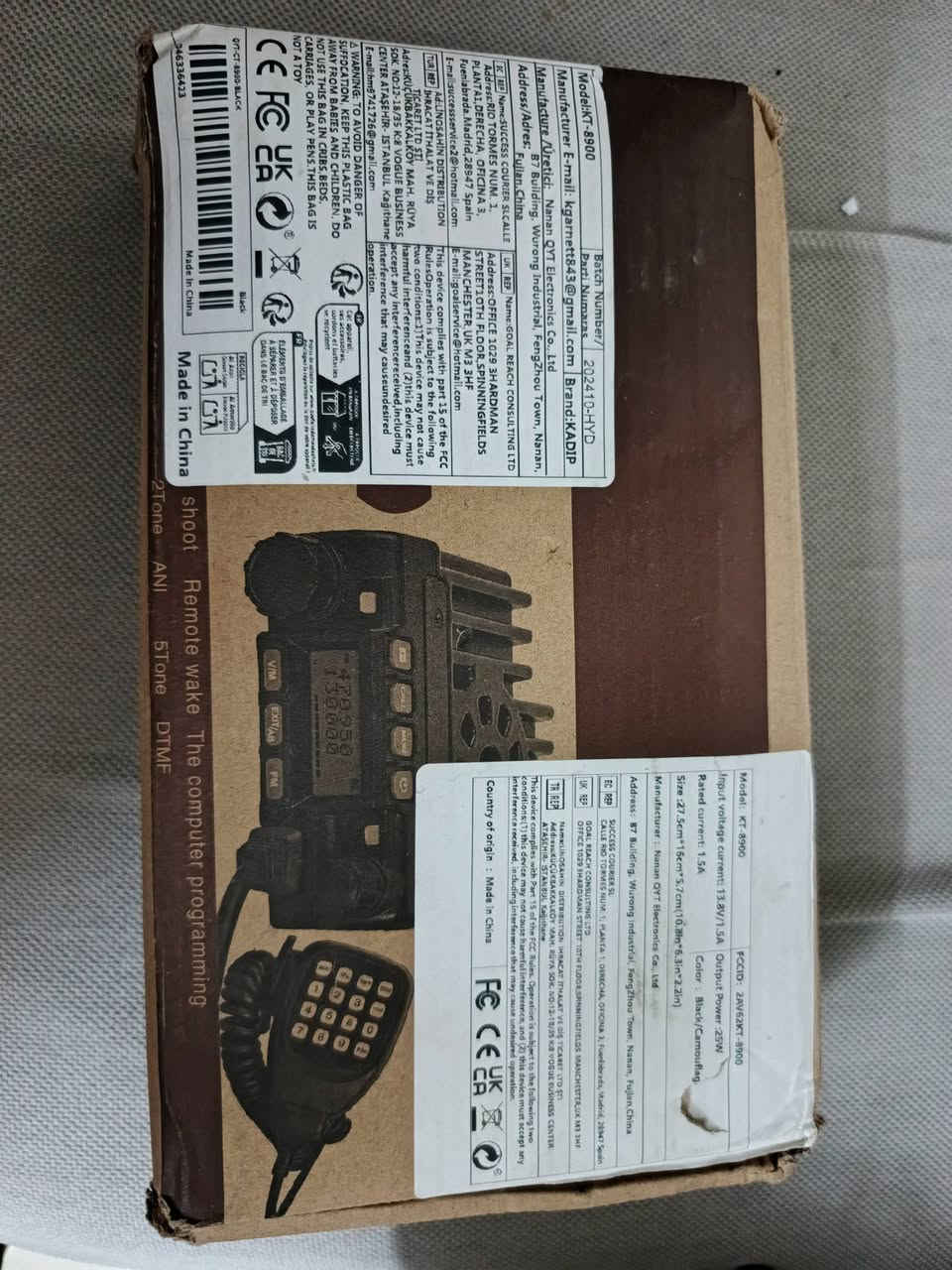 KT - 8900 25 W
١٣٠ ألف


**إذا كنت صاحب هذا الإعلان وتريد حذفه لأي سبب، رجاءا أرسل رسالة إلى الدعم الفني**