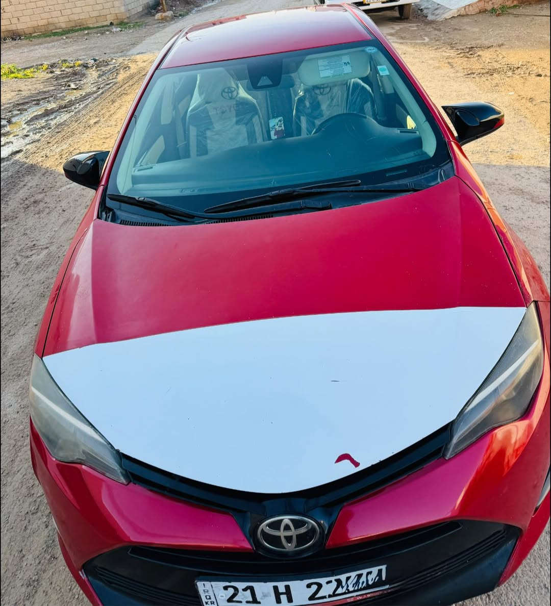 كورلا 2017 مكانها ديالى قره تبه ضرر بنيد وجاملغ جه سايق بدون دواخل السونار مرفق ويا صور ماشيه 180 الف ميل سعرها 125 قفل قفل  رقم سليمانيه رقم موبايل ***********
