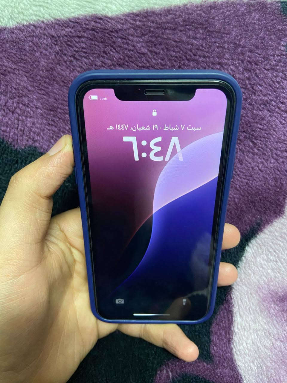 السلام عليكم ايفون 11 العادي 
ذاكرة 128 بطارية 79 جهاز كلة بلادي ممبدل اي قطعة 
وكلة شغال شرط الفحص عدا الكامرة الامامية تشكل مرة تشتغل مرة لا فيس ايدي شغال جهاز كلة بلادي ممستبدل اي قطعة 
مكاني : بغداد حي اور بالقرب من سيكال 
رقمي : *********** 
السعر 210 وبي مجال
