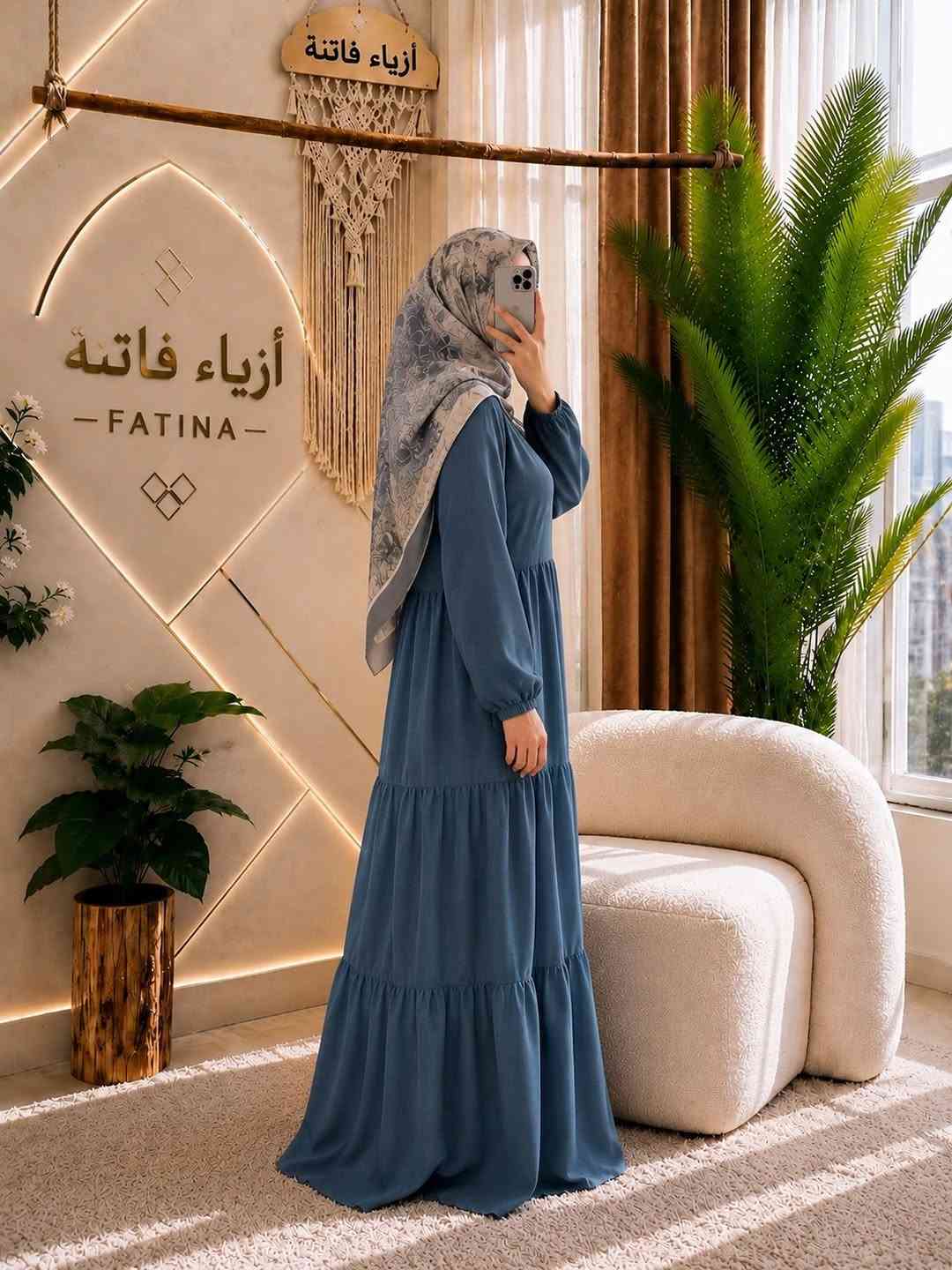ازياء فاتنة
فستان ساده دبل كلوش 
موديلات فاتنة… ماتتفوت 
حصراً من ماركة فاتنة 
• مع الشال او الربطة هدية 🎁 
• طول الفستان 160 سم 
• ⁠فصاله يرهم ؏ ڪُـل اشكال الجسم
• تفصيله مريحة فصال فخم 
• تنطي مظهر انحف باللبس
• ⁠ ✨
قطعة تبقى وياج سنين وما تبطل موديلها 👌

متوفر حالياً بكمية محدودة
راسلينا خاص واحجزي بسرعة قبل النفاذ 💌

#ازياء_فاتنة⁩⁩
قالب راهي 
___________________________ 
🖊️ االــخـــــــاامــة :- 
“كتان ايطالي ” فاخر “ مستورد هو من الأقمشة التي تتميز بنسيجها الفخم ويمتاز بمقاومته للتجعد وسهولة غسلة.
• القماش بي  لمعة بسيطة
 ❥ ─── ❥ ─── ❥ ─── ❥ 

القياسات عادية وخاصة 

🌱القياس العادي):- 
تلبس وزن من 70 الى 90 كــــيـلـو ⚖️ 
يعني يلبس قياس . 42. 44. 46. 48

🌱القياس الخاص):- 
تلبس وزن من 90 الى 120 كــــيـلـو ⚖️ 
يعني يلبس قياس . 50. 52. 54. 58 
_______________________ 
ســــعـــر  الفستان بـــ 55 الفــــﮯ 
وية هدية 🎁 الشال او الربطة 
_______________________ 
للحجز والاستفسار المراسلة ؏ــلى الواتساب :- ***********
***********
