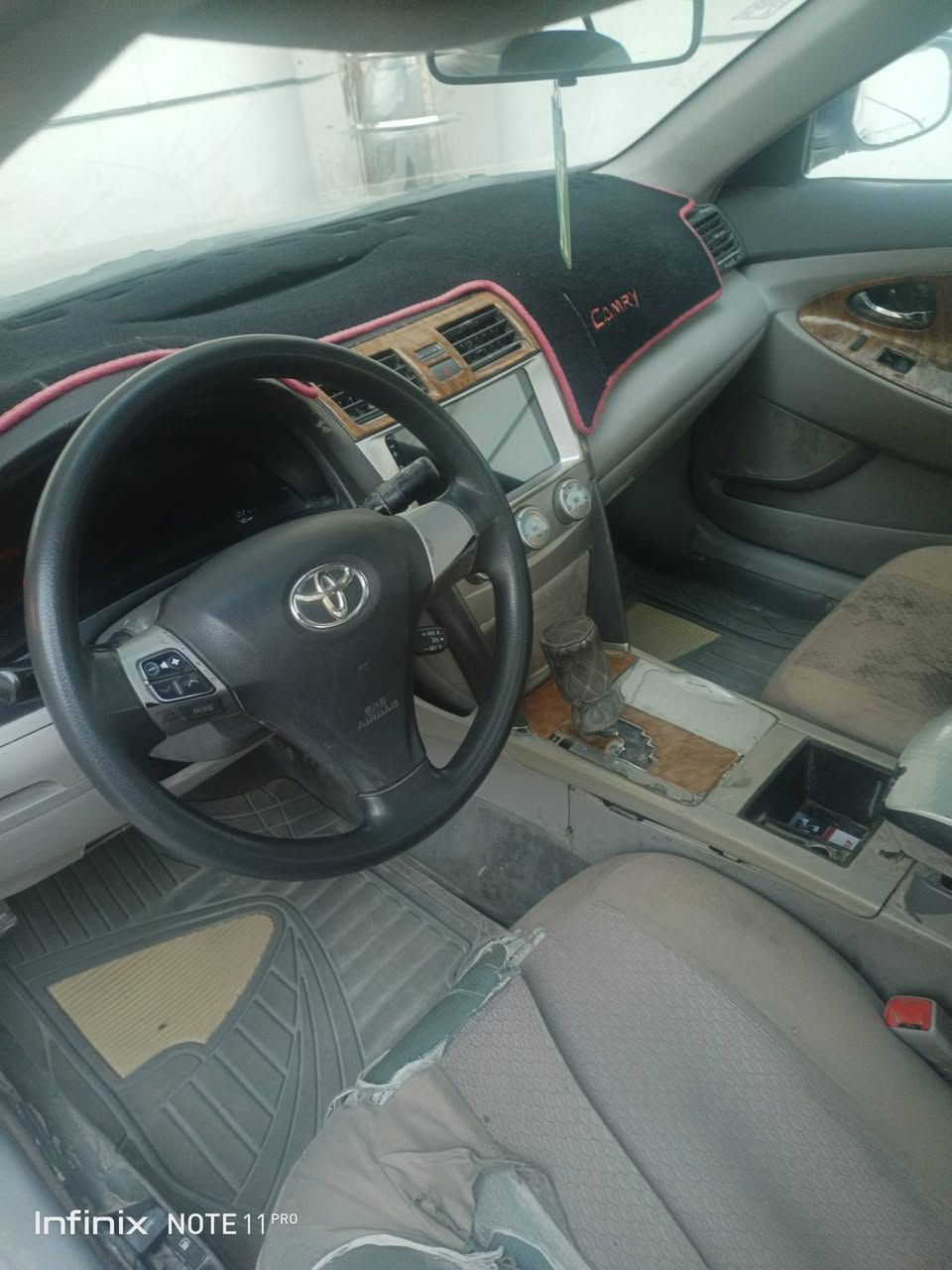 كامري 2007 وارد امريكي
ليبل واحد حادثهه جاملغ المامي جهه السايق
مصبوغه حزام اثر جراد 
كير مكينه 2400 صدر امامي خلفي مكفول
رقم بغداد مشروع وطني بسمي 
تبريد شغال السعر 80 وبيهه مجال حك الجيه
العنوان ابو غريب النصر والسلام ***********
