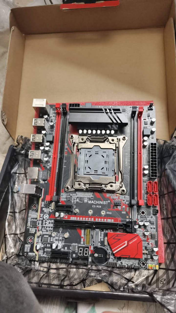 مذربورد x99  شركة machinist
سعر 35 بعدة جديد لوك متوفر توصيل


**إذا كنت صاحب هذا الإعلان وتريد حذفه لأي سبب، رجاءا أرسل رسالة إلى الدعم الفني**