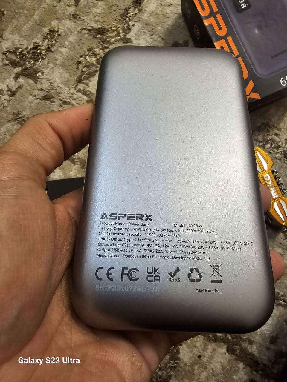 65w
ماركه معروفه اصلي كلش قوي مع شاشه لعرض معلومات الشحن وكيبل اصلي 65w


**إذا كنت صاحب هذا الإعلان وتريد حذفه لأي سبب، رجاءا أرسل رسالة إلى الدعم الفني**